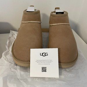 UGG Classic Ultra Mini Boots (8) - Sand